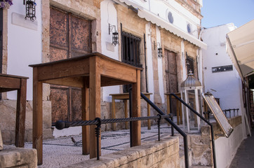 Lindos, Grecja - romantyczne uliczki