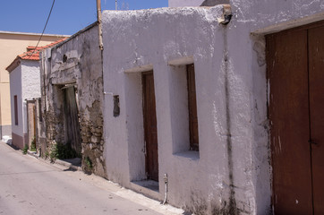 Ialyssos, Grecja - uliczki