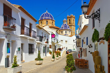 Altea na Costa Blanca, Hiszpania - Altea na Costa Blanca, Hiszpania