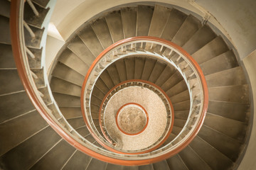 Schody w latarni morskiej