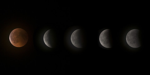 Całkowite zaćmienie krwawego księżyca