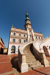 Townhall and Great Market in Zamosc 