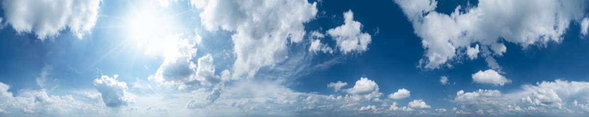 Panorama nieba 360 °