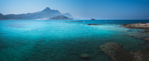 tropical island in the sea