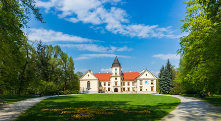 the Tarnowski castle in Tarnobrzeg