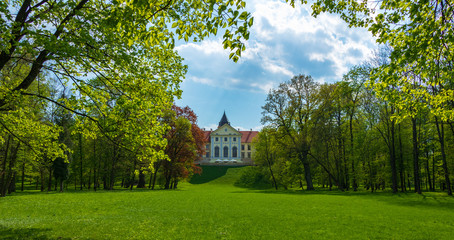 the Tarnowski castle in Tarnobrzeg