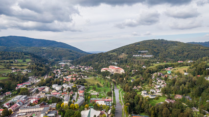 miasto wisła, rzeka początek