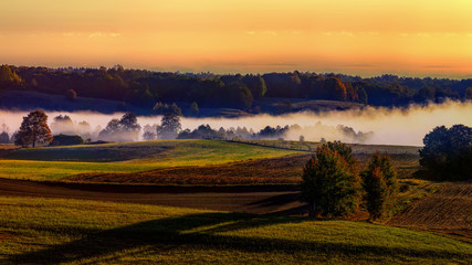 świt na pograniczu polsko litewskim