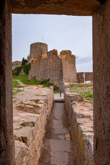Historical Castle of Cardona in Barcelona, Catalonia.