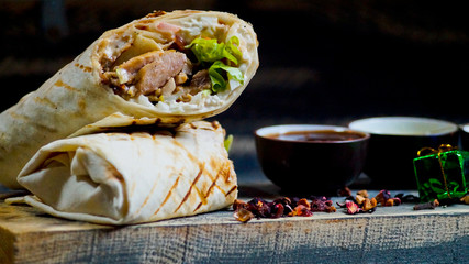 kebab Doner w restauracji