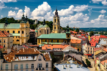  Przemysl Cathedral and the Old Town, viewed from the Clock Tower. 29-07-2016