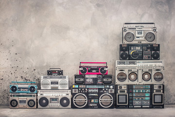Retro old school design ghetto