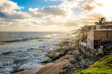 La Perla district in Old San Juan at sunrise