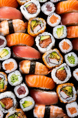 Japońska kolekcja sushi