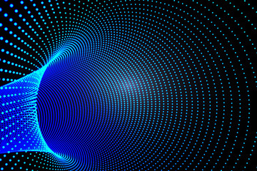 streszczenie tunelu, renderowania 3d