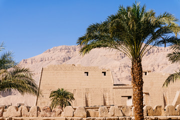 Temple of Medinet Habu, Luxor, Egypt