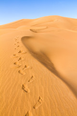 Sahara Desert, Dunes of Erg-Chigaga, M'Hamid El Ghizlane, Maroko