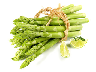 Zielone szparagi z limonką