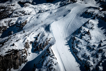Dolomity Ampezzo i stoki narciarskie
