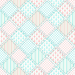 patchwork ładny wzór
