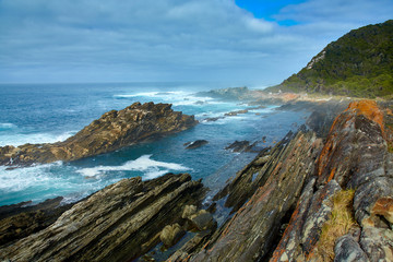 Piękne wybrzeże Afryki Południowej