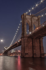 Most Brookliński w Twilight - Nowy Jork