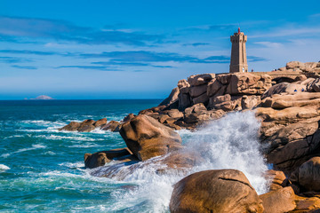 Ploumanac'h, Bretania, Francja.