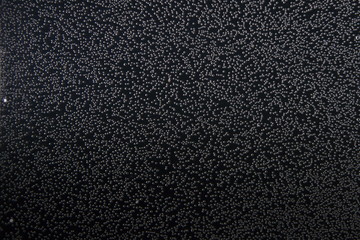 abstrakcyjne tło pęcherzyków powietrza na szkle pod wodą