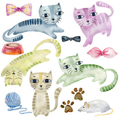 akwarela bezszwowe wzór.