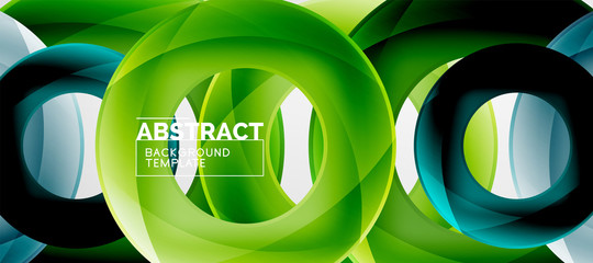 Latać okrąża geometrycznego abstrakcjonistycznego tło