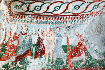 Fresk w Kościele Kapadocji