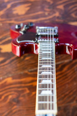 Różne widoki na gitarę