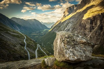 Słynna droga Trollstigen