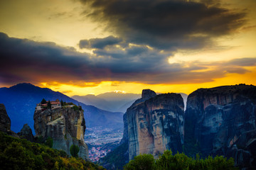 Klasztor Świętej Trójcy w Meteory, Grecja