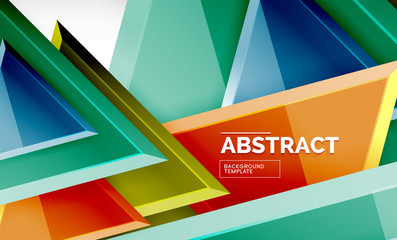 Latający trójkąt tło kompostium