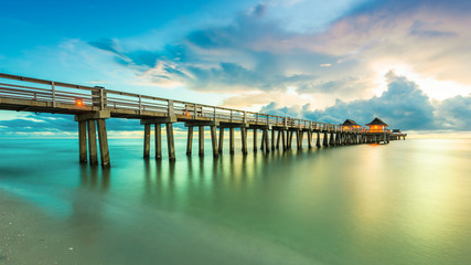 Naples Pier, Floryda, USA