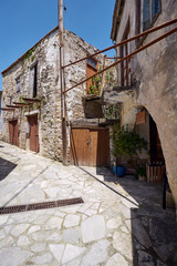 Uliczki w starych miasteczkach na Cyprze