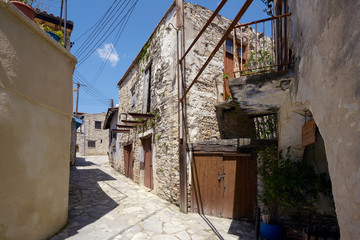 Uliczki w stary miasteczkach