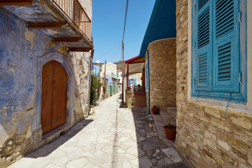 Uliczki w stary miasteczkach