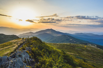 Panorama Bieszczad 