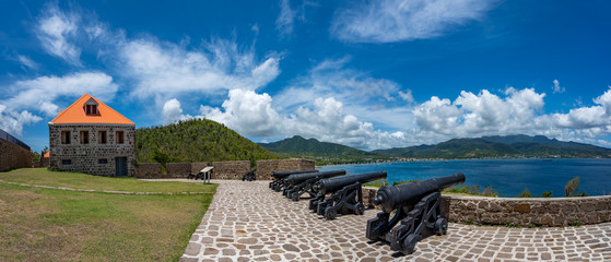  Fort Shirley Views around the caribbean island of Dominica West indies
