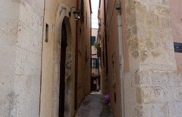 Noto, Sycylia, Włochy, schody, katedra, 