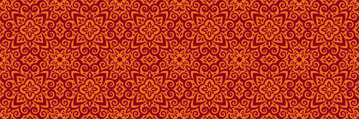 Projekt płytek ceramicznych Azulejos. Motyw maswerk Talavera. Unikalna próbka kreatywnego wypełnienia bez końca. Portugalski, hiszpański, meksykański, brazylijski ornament folklorystyczny. Etniczne styl wektor ręcznie rysowane wzór.