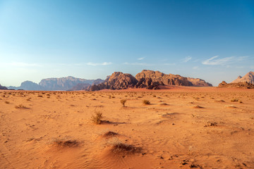 desert wadi rum jordan
