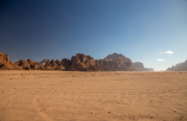 Wadi Rum desert (reserve), Jordan