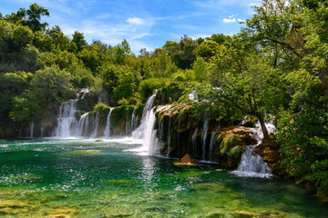 Wodospady Krka, Chorwacja