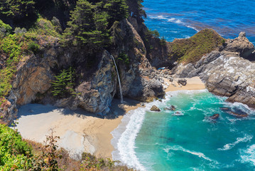 McWay Falls on Julia Pfeiffer Beach, Big Sur, California