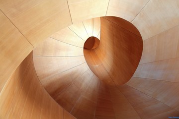 Amazing modern futuristic architecture design for a cool background or a wallpaper