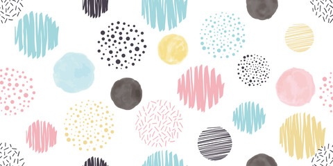 Śliczny geometryczny tło bezszwowy wzoru wektor Śliczny geometryczny tło.