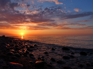 Bałtyki zachód. Panel Szklany